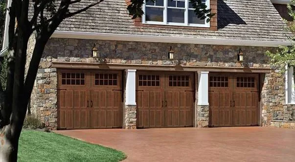Amarr carriage-style garage doors